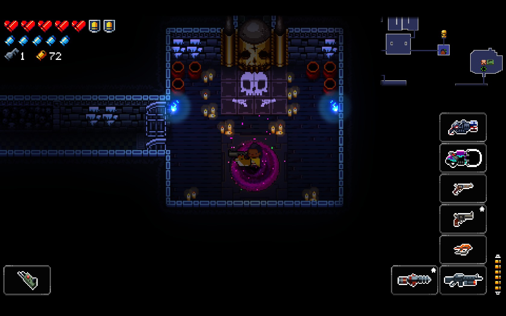 enter the gungeon What do stars on weapons mean? Arqade