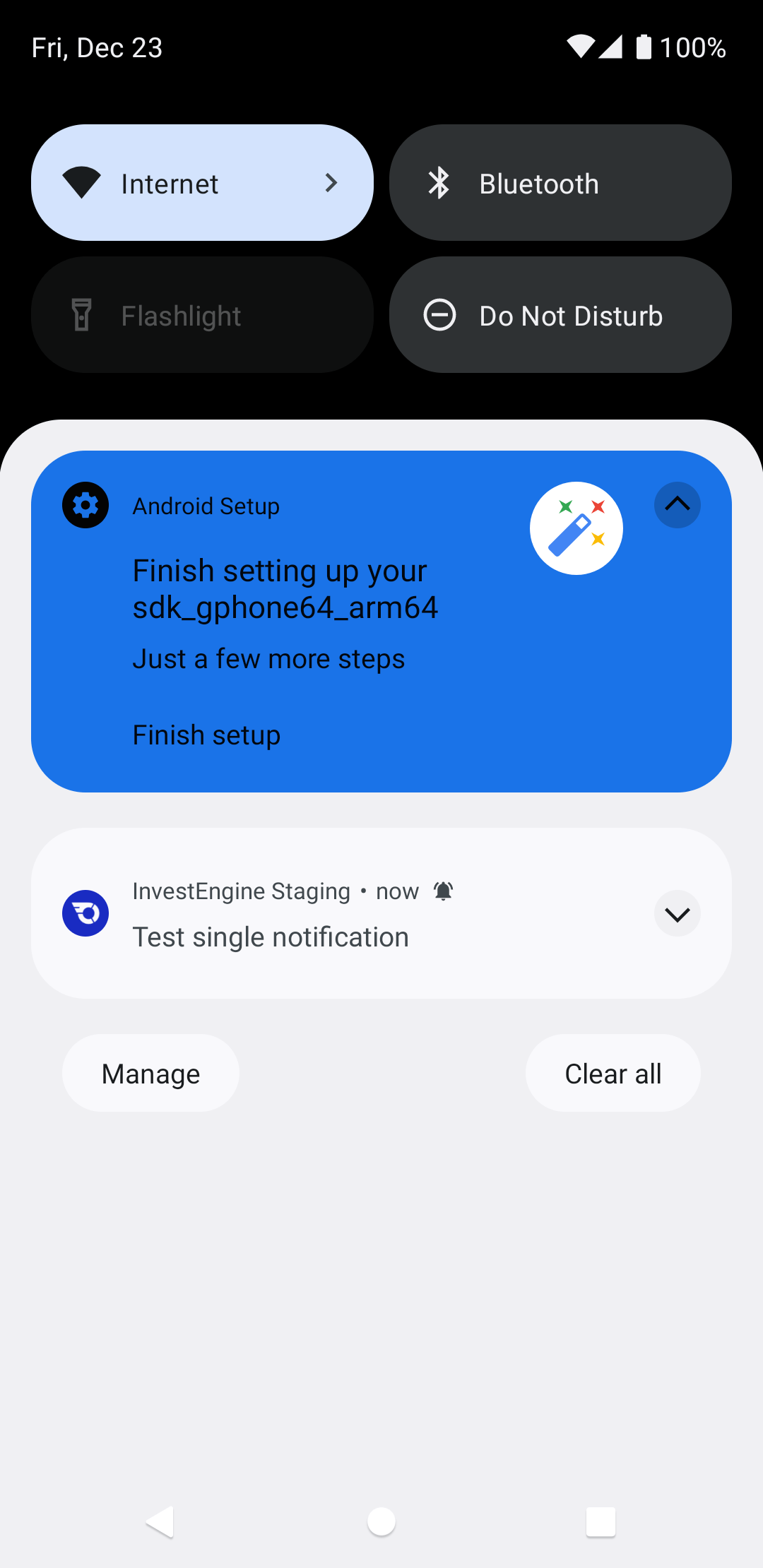 react native Notification icon in dark mode Stack Overflow