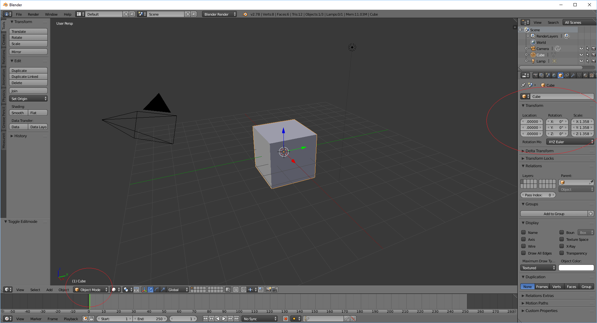 interface Where is my object "dimensions" control? Blender Stack
