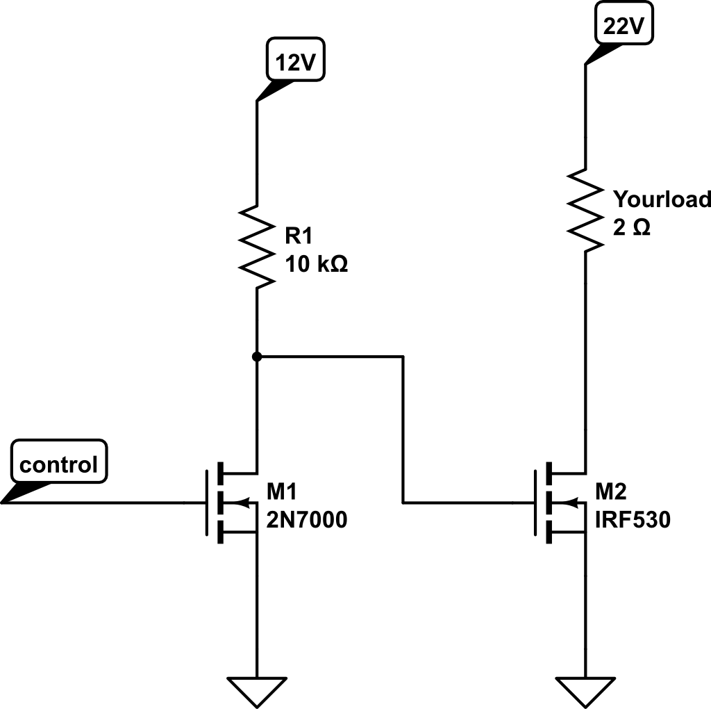 microcontroller Power NChannel Mosfet as a Switch Electrical