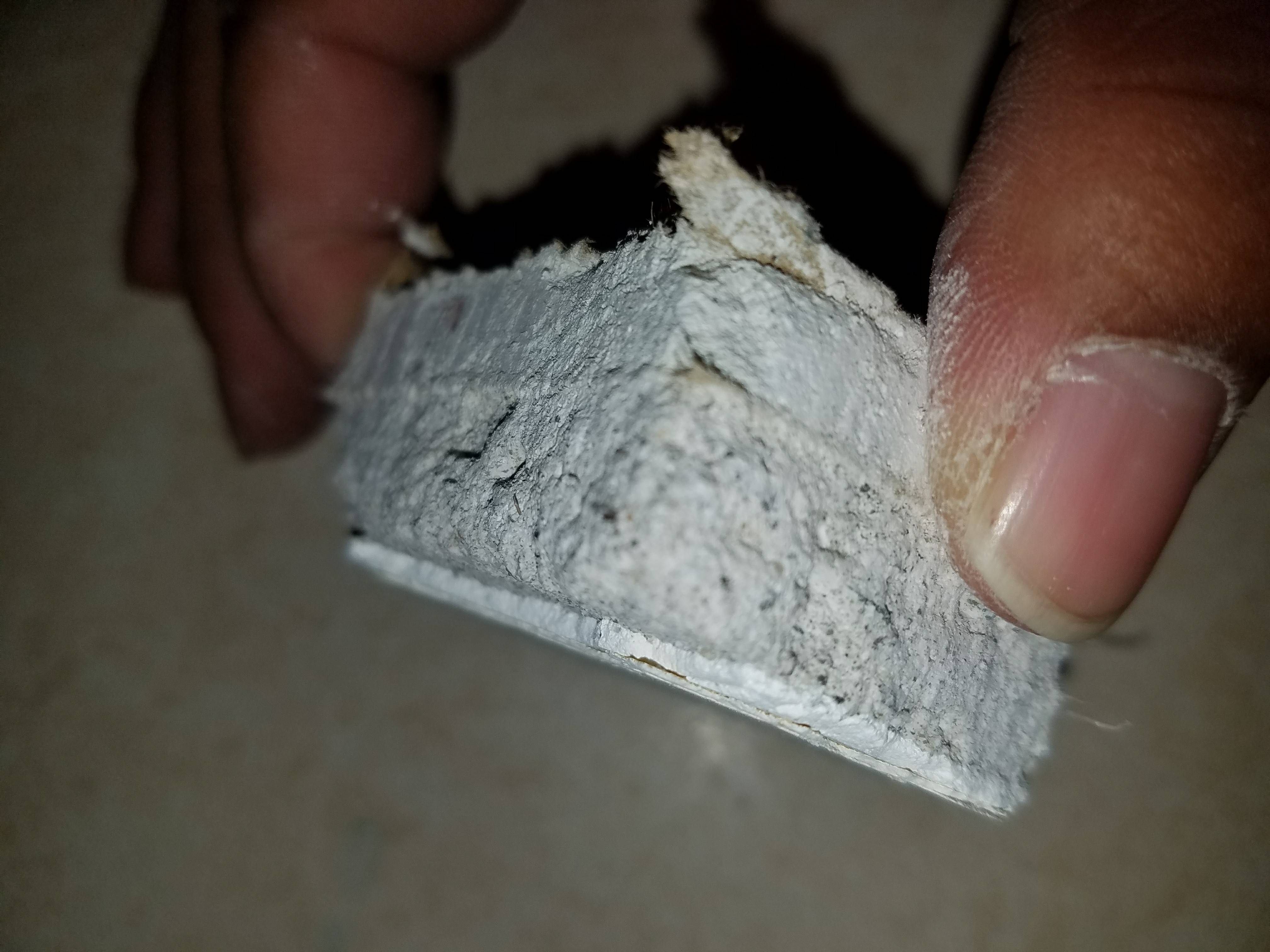 Drywall the wall made of and how can I cut it without chipping Love