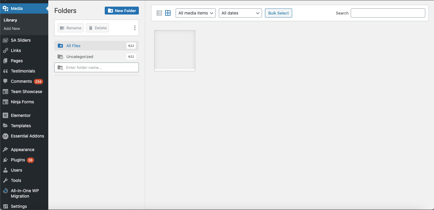 Wordpress Media Not Showing Images Stack Overflow
