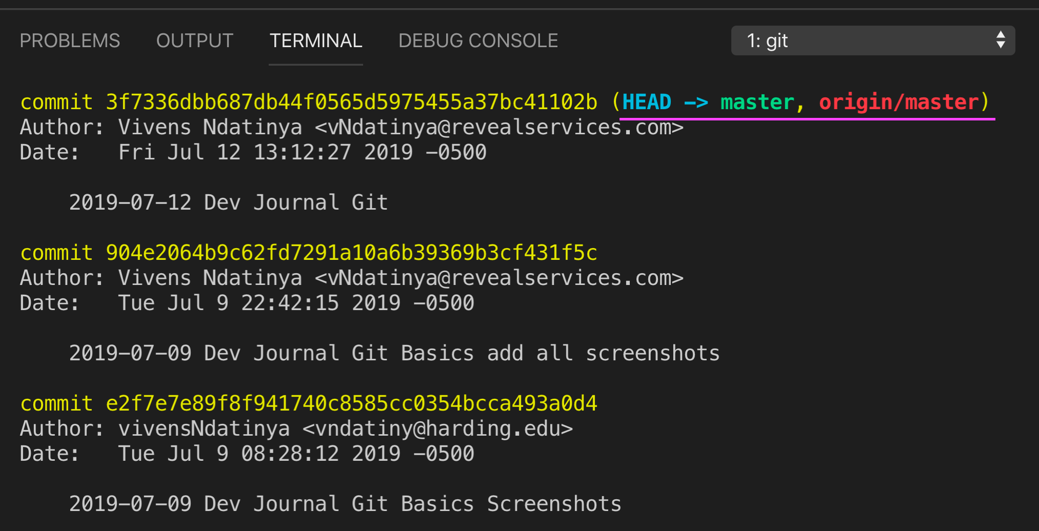 github Which is the difference between HEAD and Origin on GIT