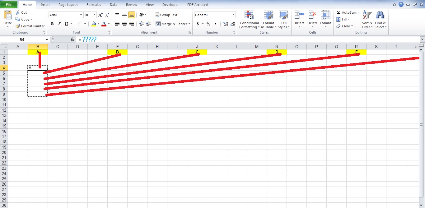microsoft excel Drag down a cell and get the values that increment by