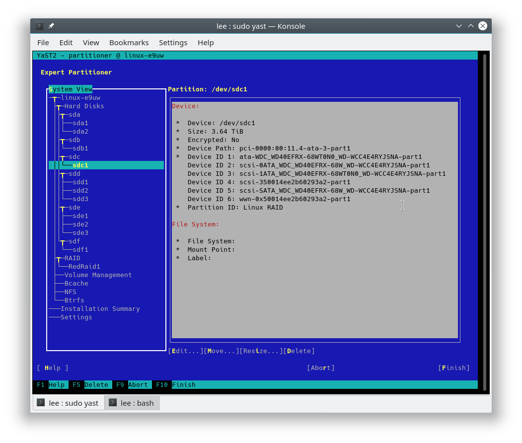 linux Recover unknown raid setup Server Fault
