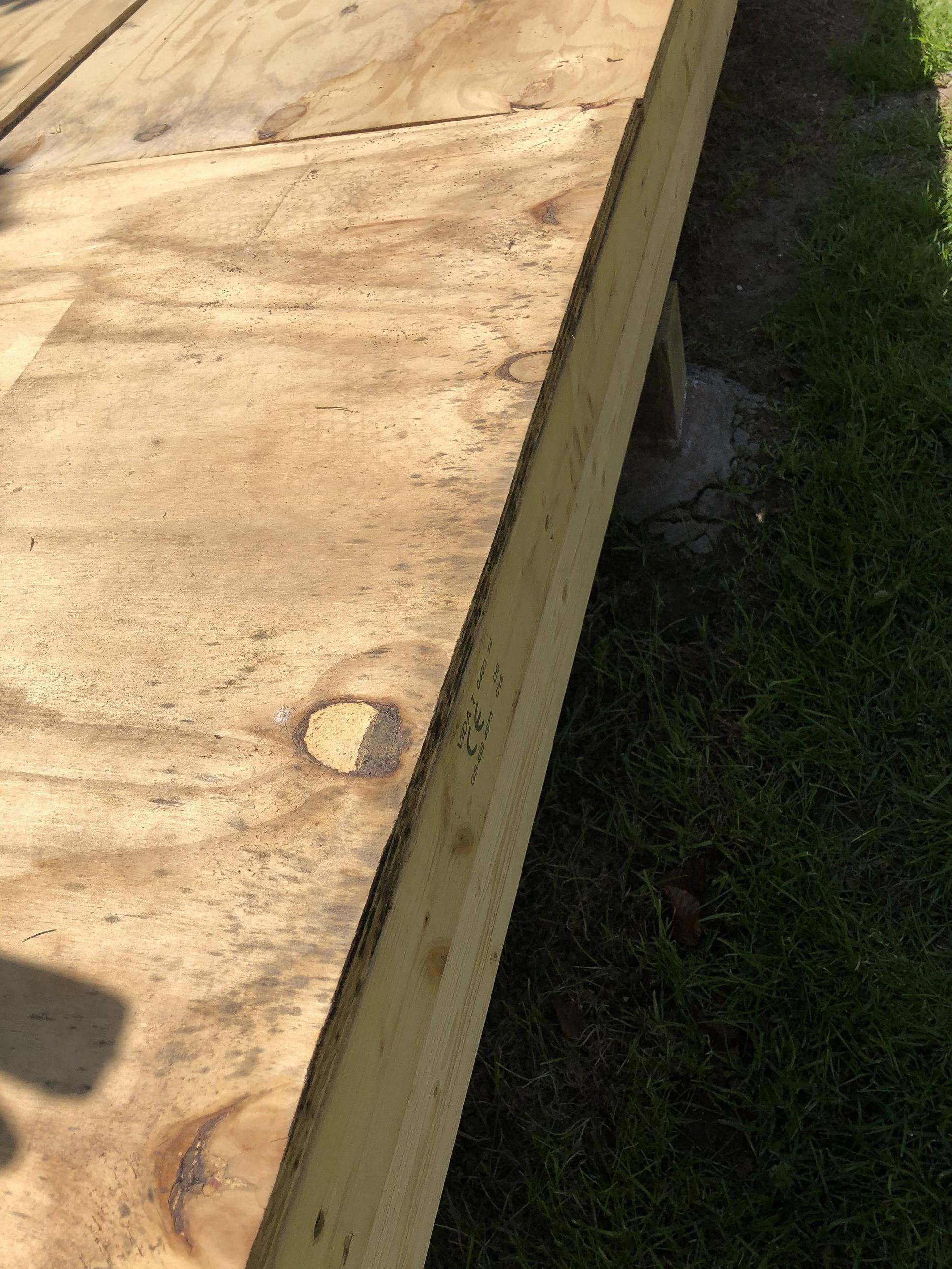 joists Do I need to remove mould from plywood before treating? Home