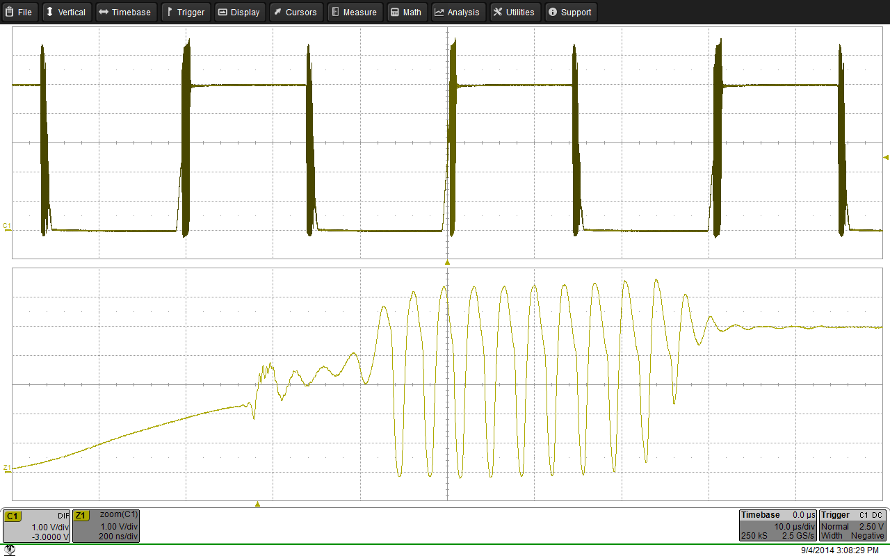 digital logic Clock Ringing/Noise Electrical Engineering Stack Exchange