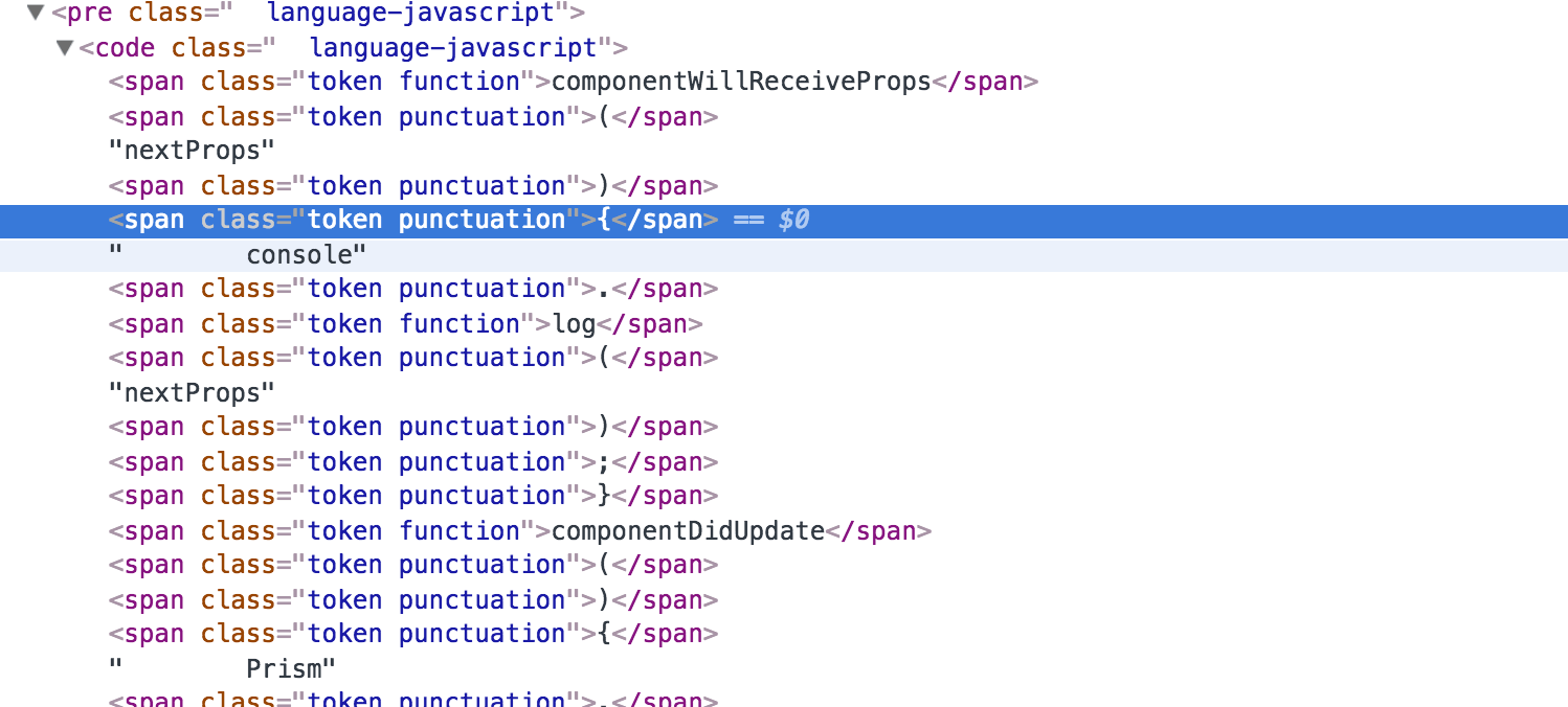 javascript PrismJS no line breaks Stack Overflow