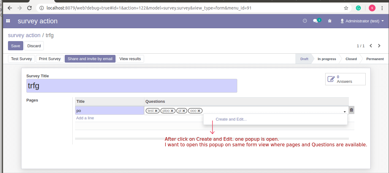 javascript Form view in odoo 12 Stack Overflow
