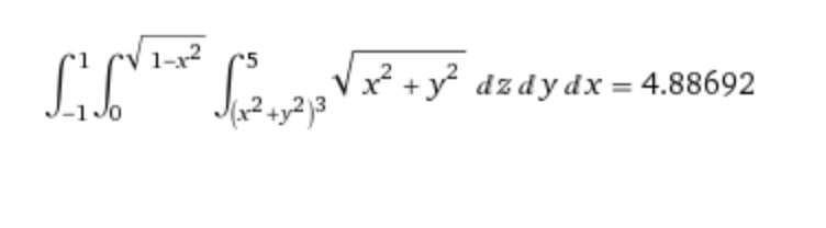 integration Compute triple integral by changing variables