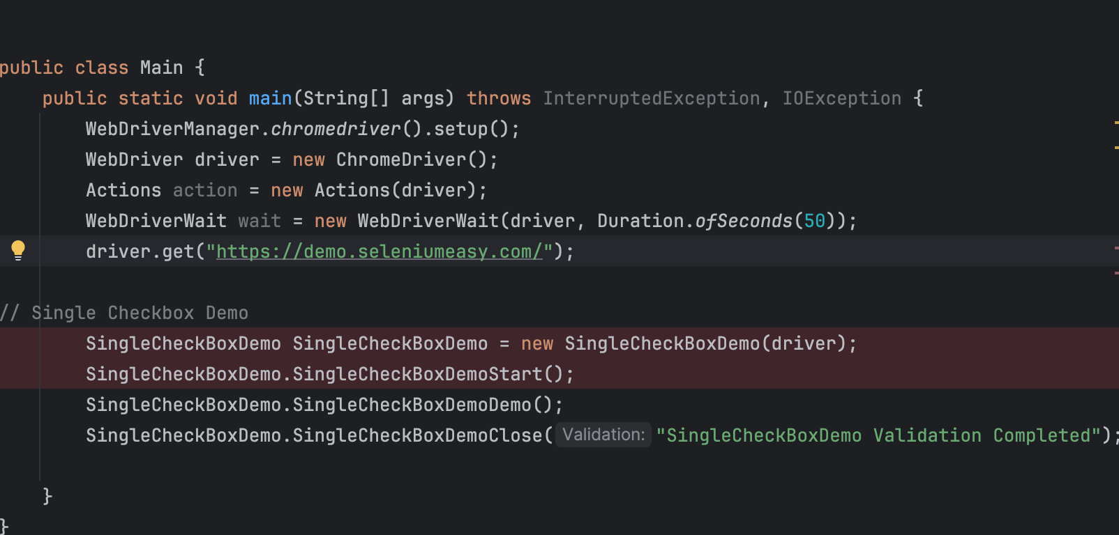 maven Exception in thread "main" java.lang.IllegalArgumentException