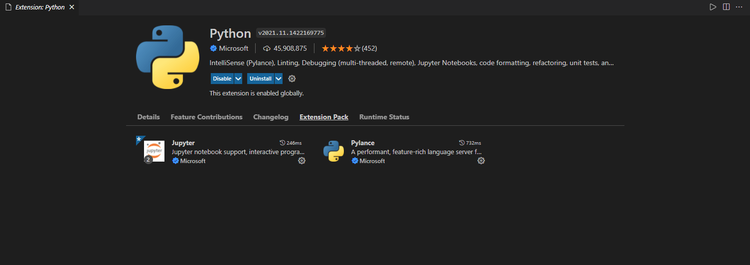 python Can I use Jupyter notebooks in vs code without installing