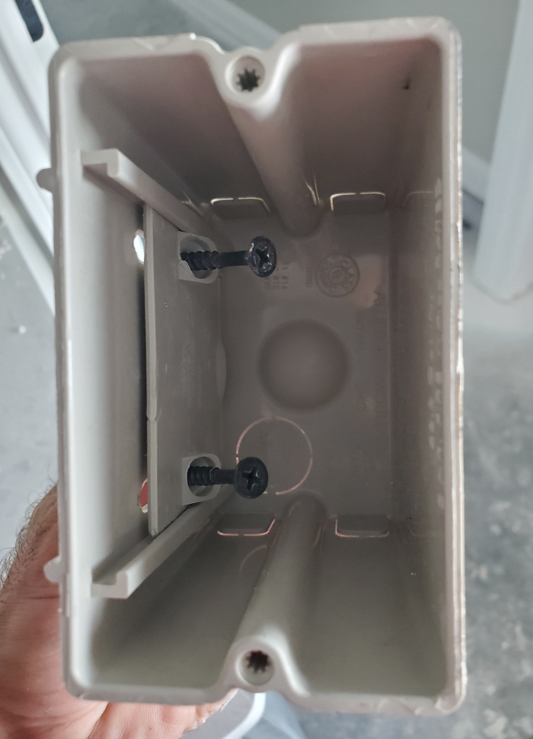 Need Tips for Mounting screwin Slider electrical Boxes Home