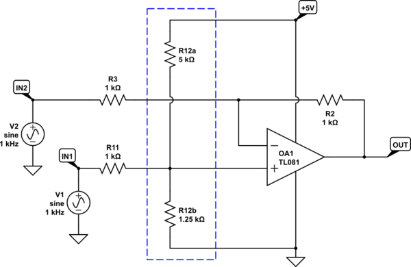 operational amplifier - Using a differential op amp to convert a