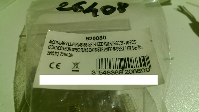 CAT6: Assembling cable: RJ45 connectors - Electrical Engineering Stack