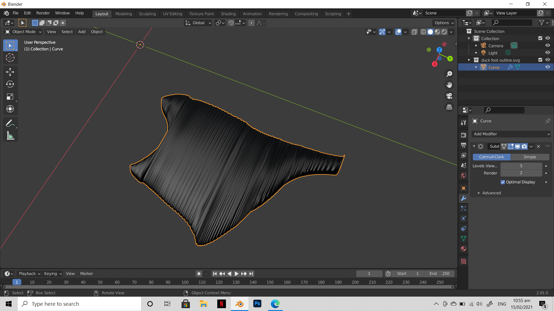 mesh Subdivision surface modifier creating lines and stretches on