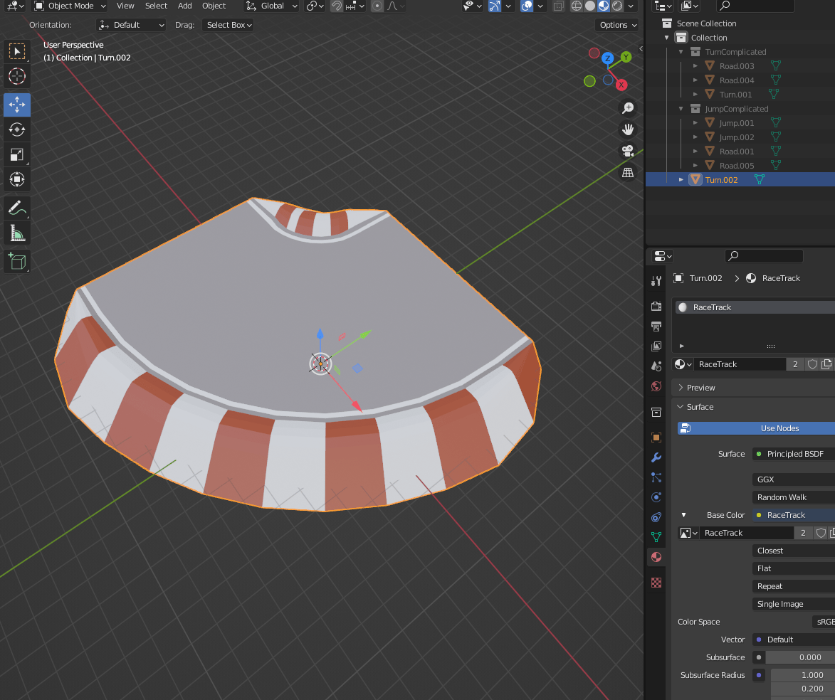 2 differences between blender object and exported FBX file (in unity