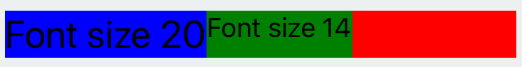 React Native. How to place two Text with different