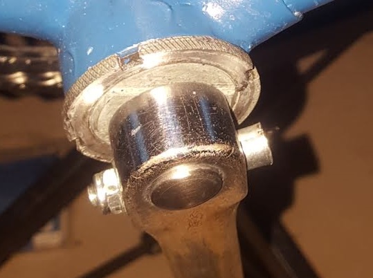 Crankset - Installing Cotter Pin Cranks - Pin Isn't Flush - Bicycles Stack Exchange