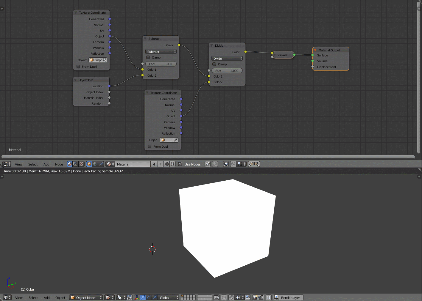 node editor How to create a procedural brick texture for a simple