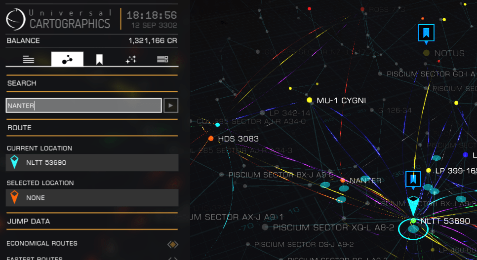 elite dangerous oculus rift Is there a better way to select star