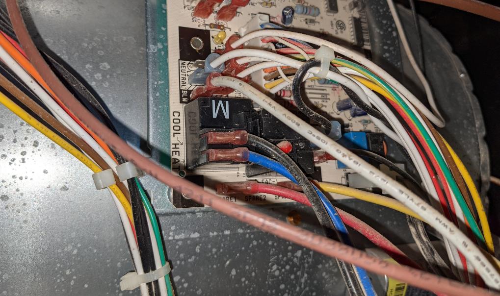 hvac Adjust MultiSpeed Carrier Furnace via thermostat as in manual