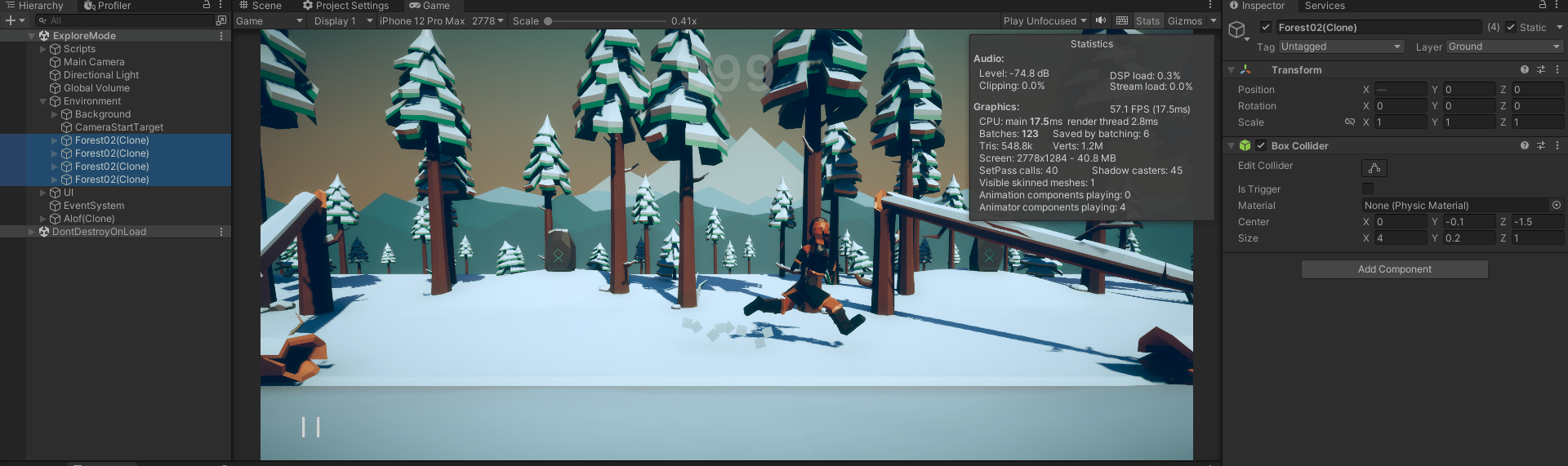 optimization Why isn't the static state on unity affecting the
