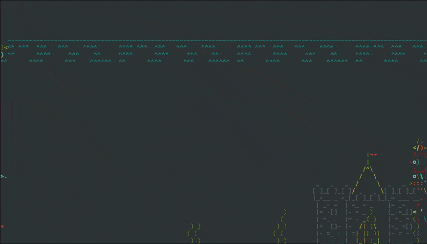 14 04 Ascii Screensaver For The Command Line Or A Tui Ask Ubuntu
