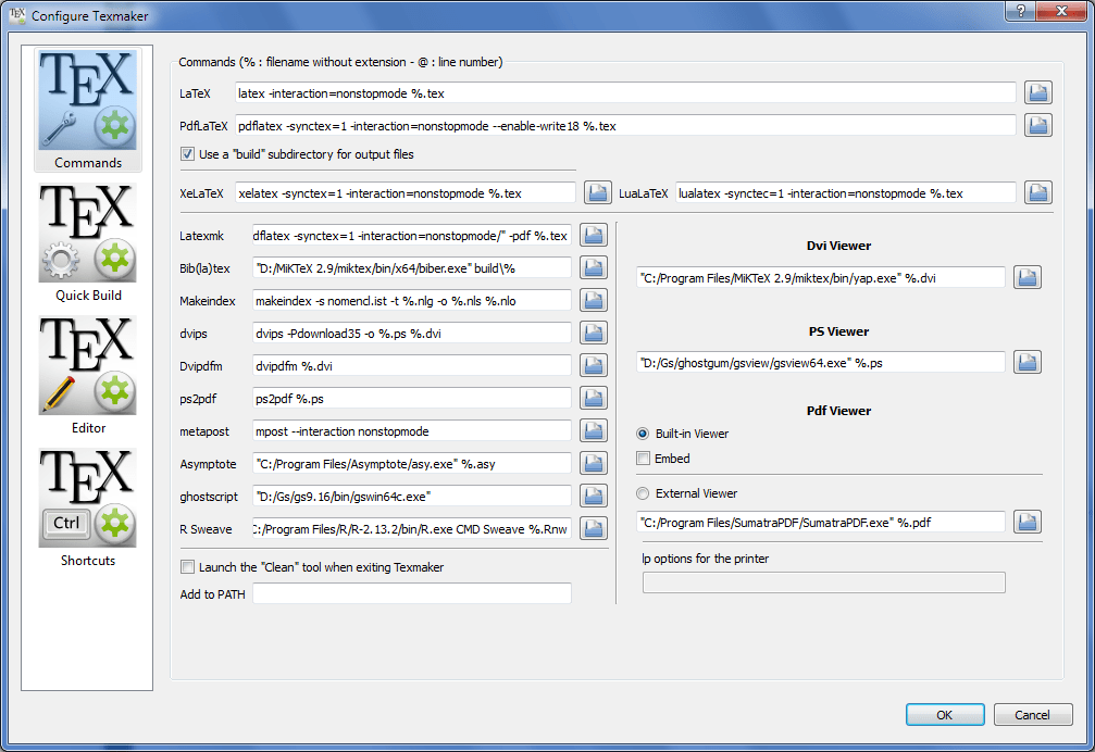 Texmaker log file not found windows jordlabel