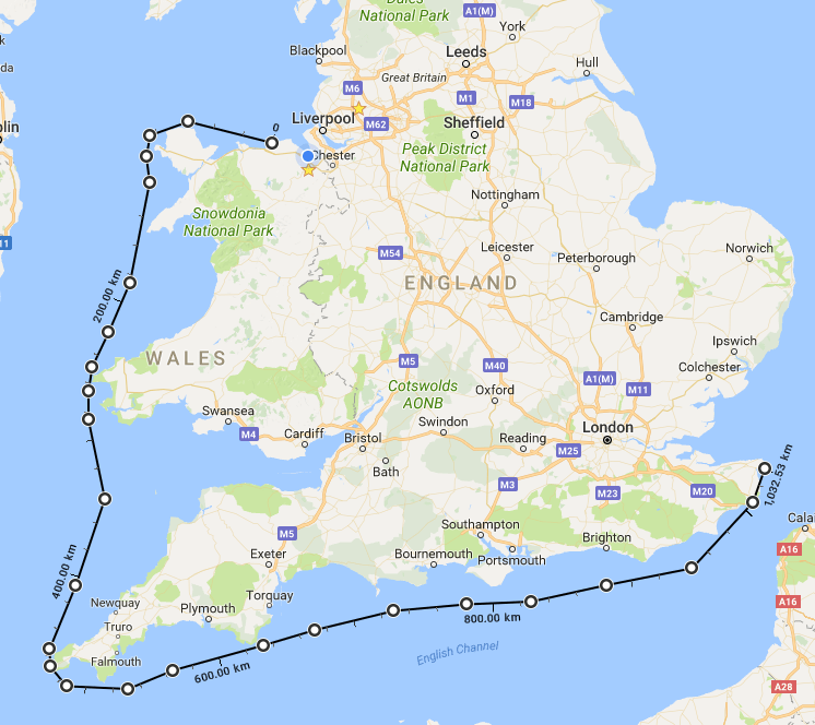 history Sailing from the Wash, UK to France during World War II