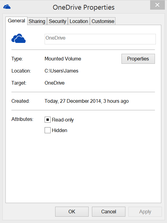 mount OneDrive on a Mounted Volume Super User