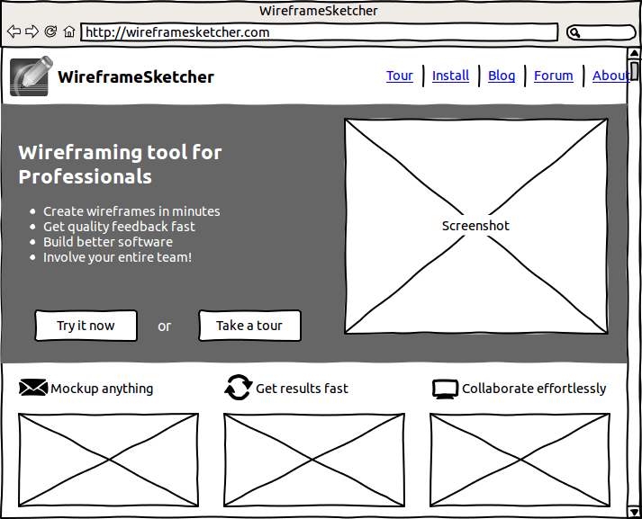Software Recommendation What S The Best Wireframing Tool Ask Ubuntu