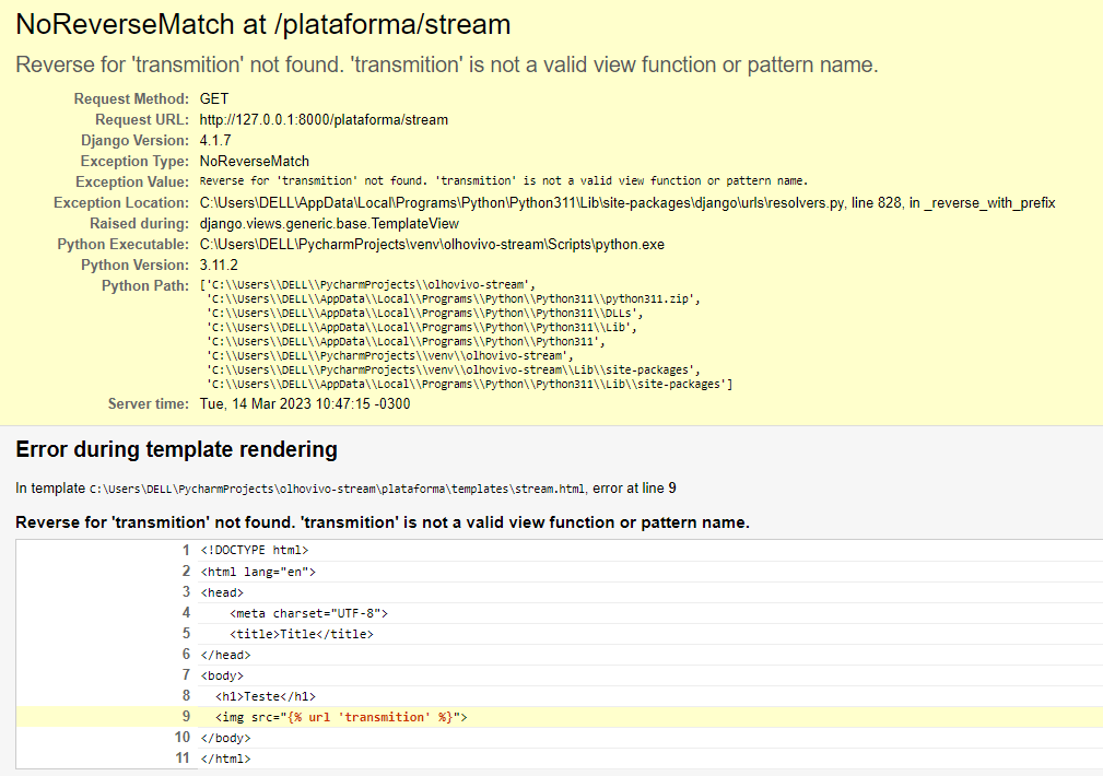 python rtsp stream with django Stack Overflow
