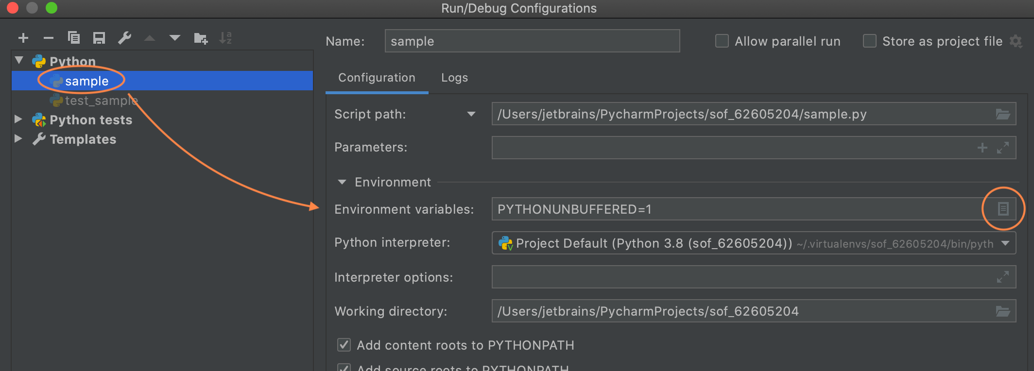 python PyCharm pytest and environment variables not working Stack