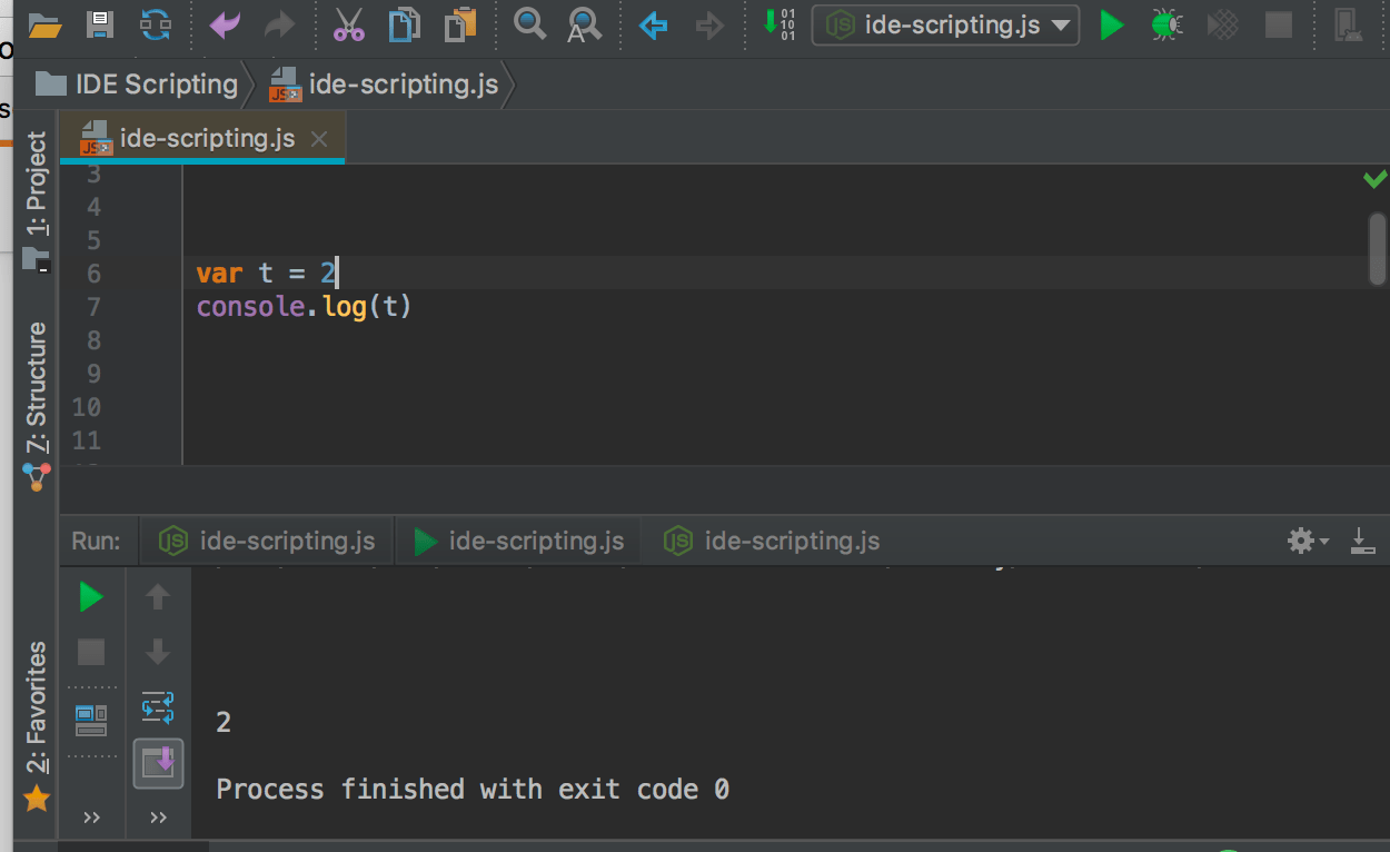 Javascript in IntelliJ's "IDE scripting console" Stack Overflow