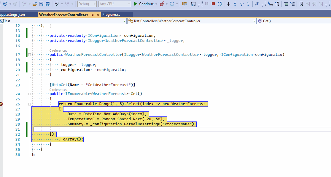C How To Access A Value From Appsettings Json In Asp Net Core Hot Sex