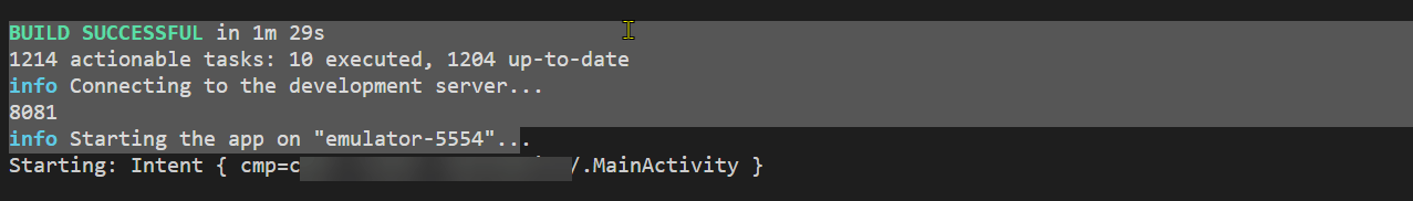 'installDebug' not found in root project 'android' React Native Stack