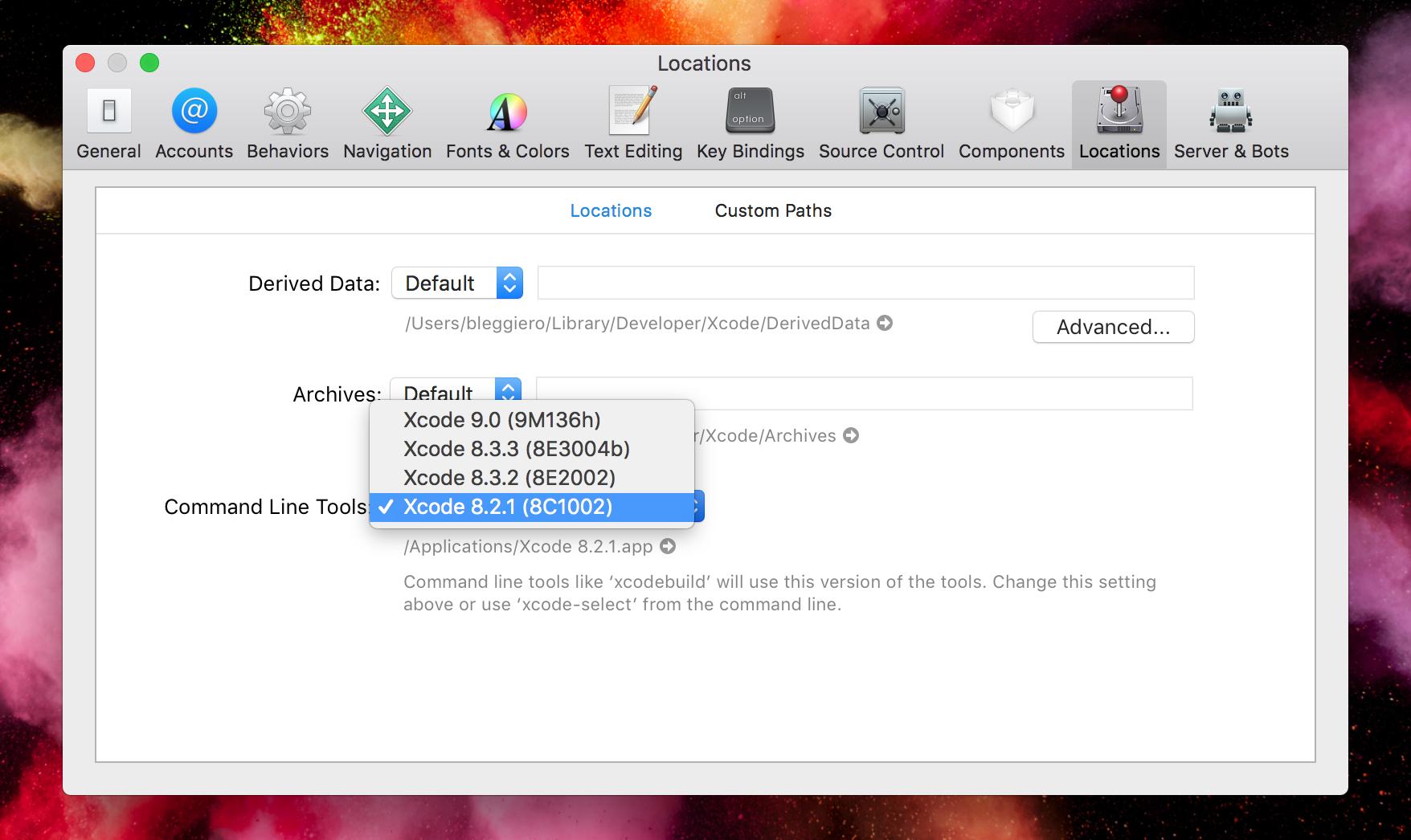xcode4 Which version of Xcode does xcodebuild use