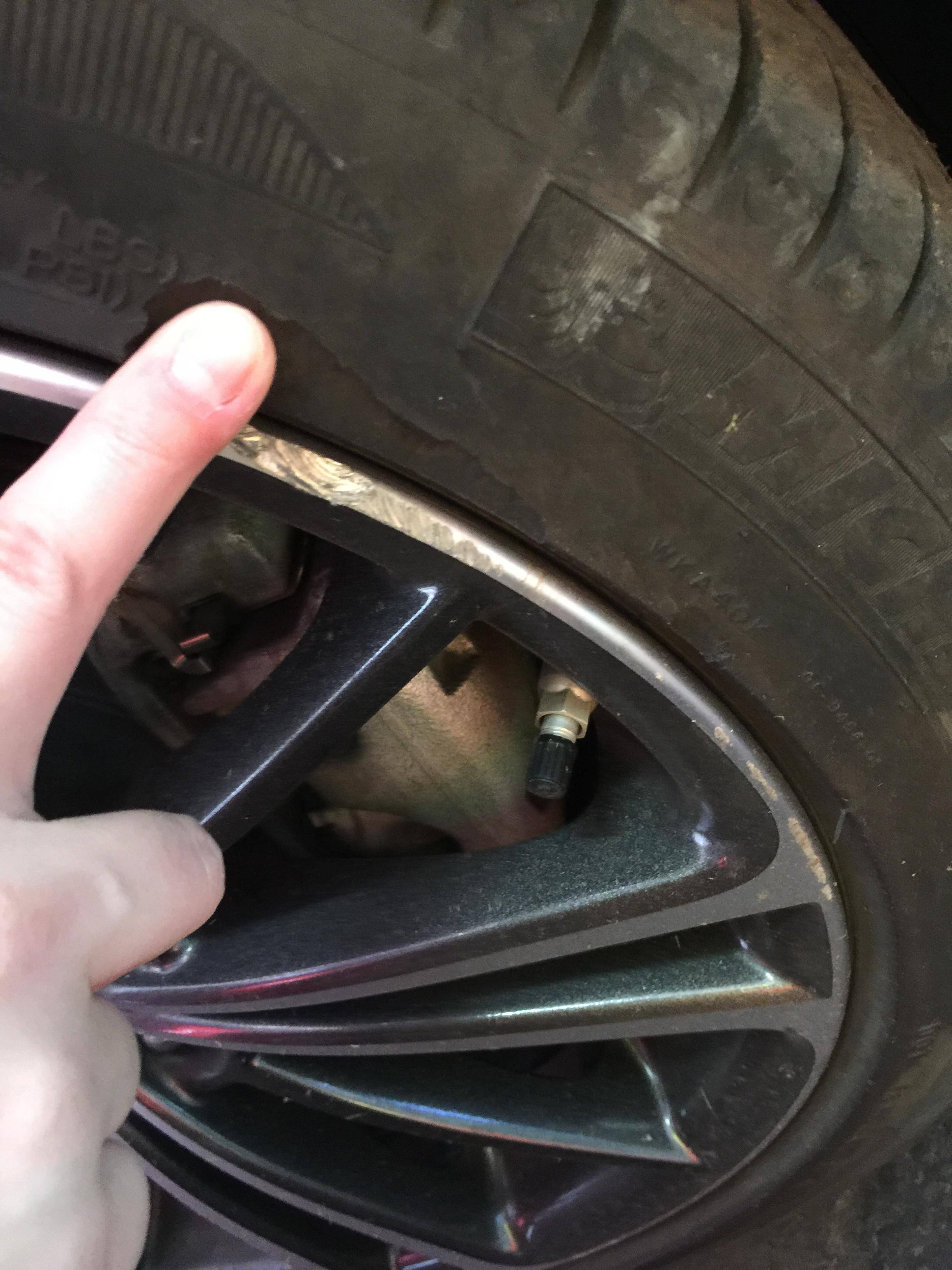 Tire sidewall damage near rim cosmetic? Motor Vehicle Maintenance