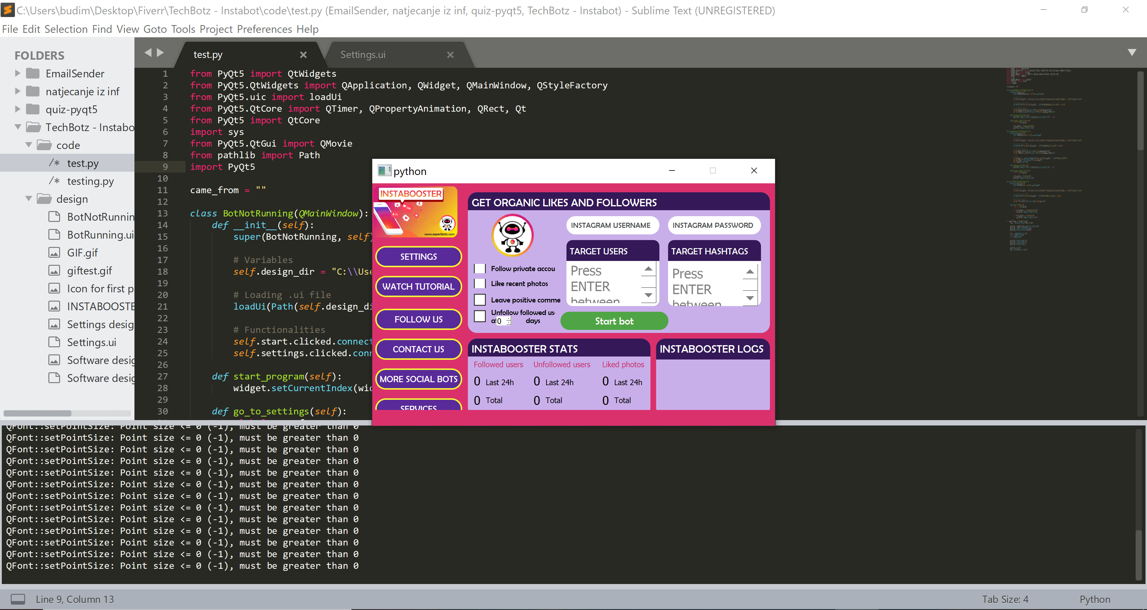 Why is the size of my PyQt5 window different on different resolutions
