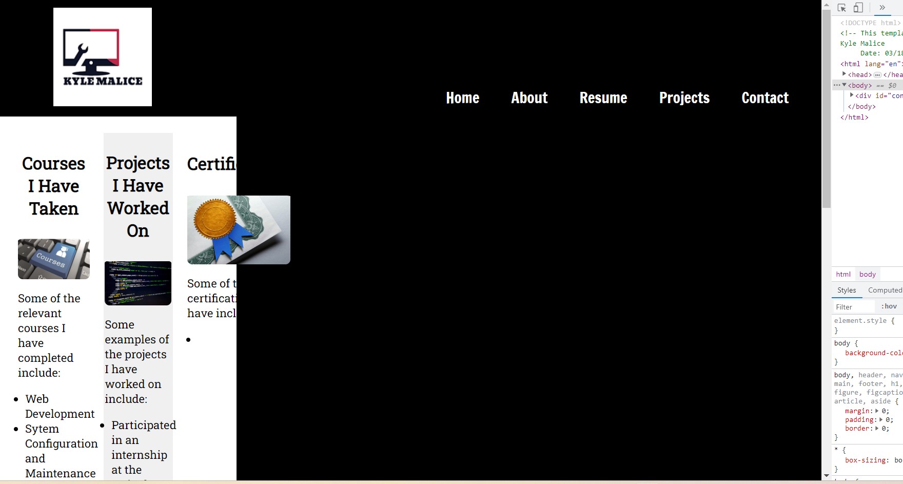 html Why isn't my grid displaying properly in desktop viewport? Stack Overflow