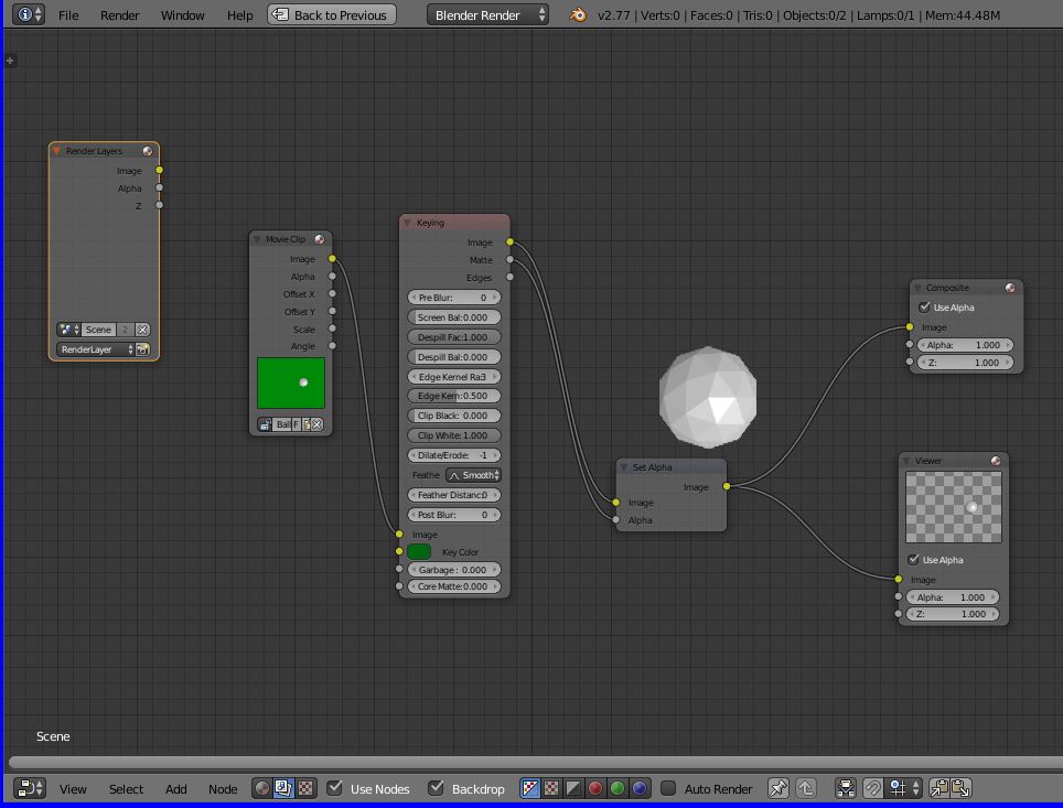 animation (Blender Internal) How to apply chroma key to videos on a