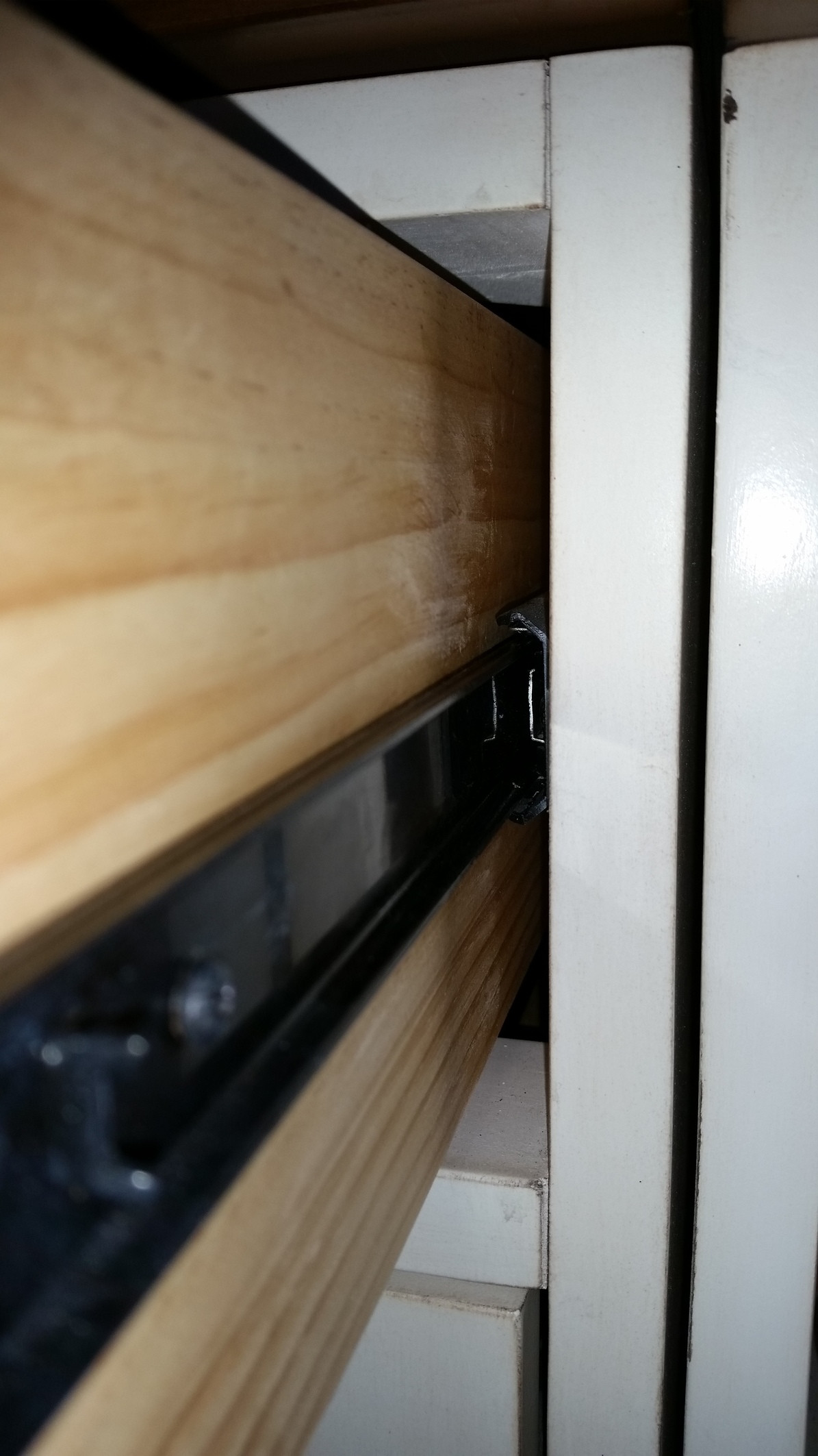 How do I remove a drawer from Whitney desk (Pottery Barn) Home