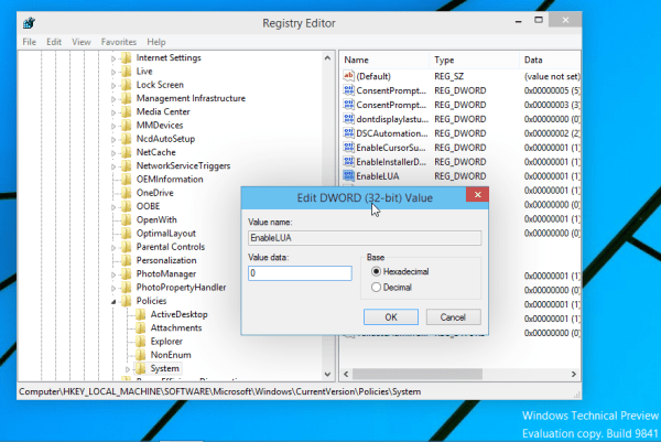 uac How to make all apps run as Administrator in Windows 10? Super User