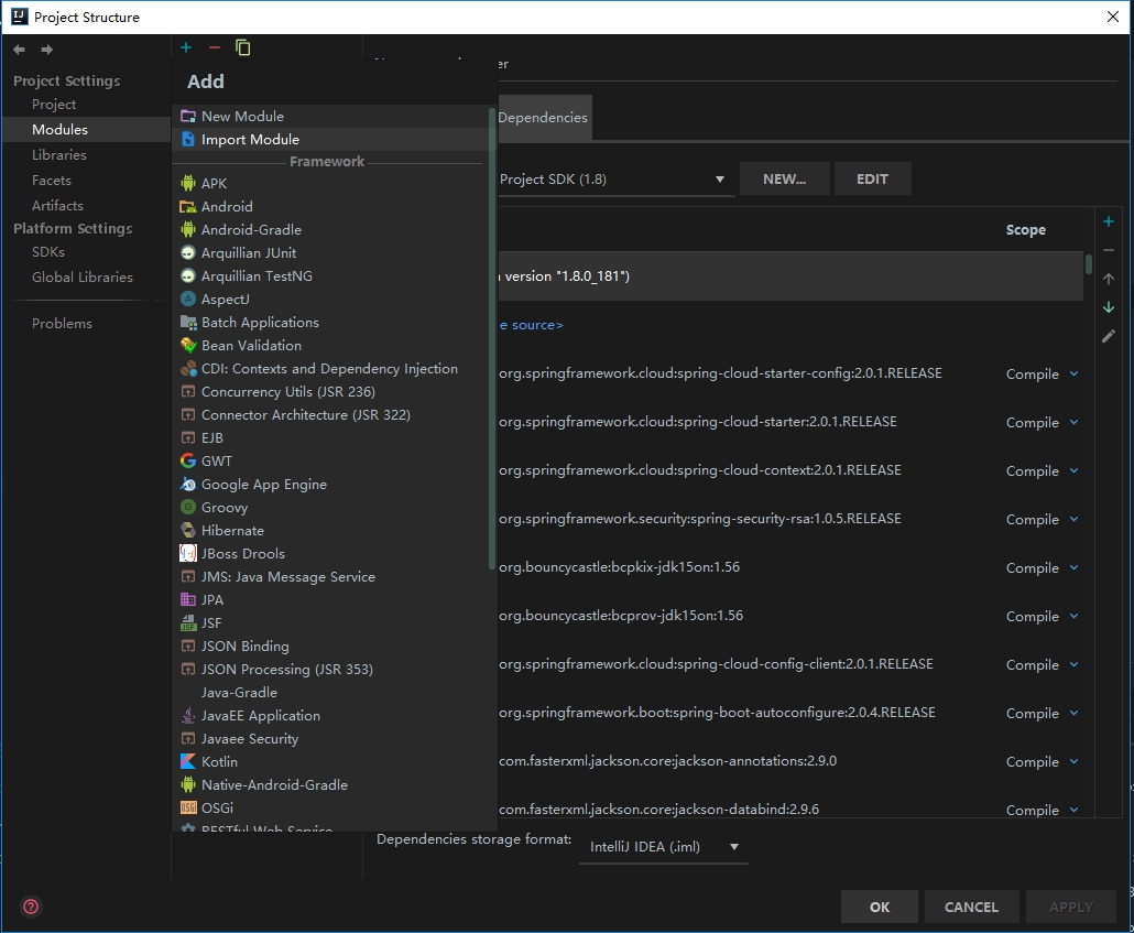 Error Module not specified (IntelliJ IDEA)