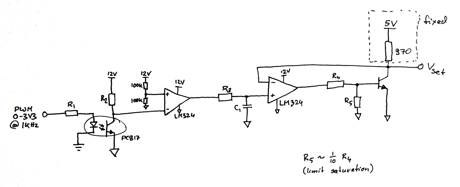operational amplifier Optocoupled PWM Electrical Engineering Stack