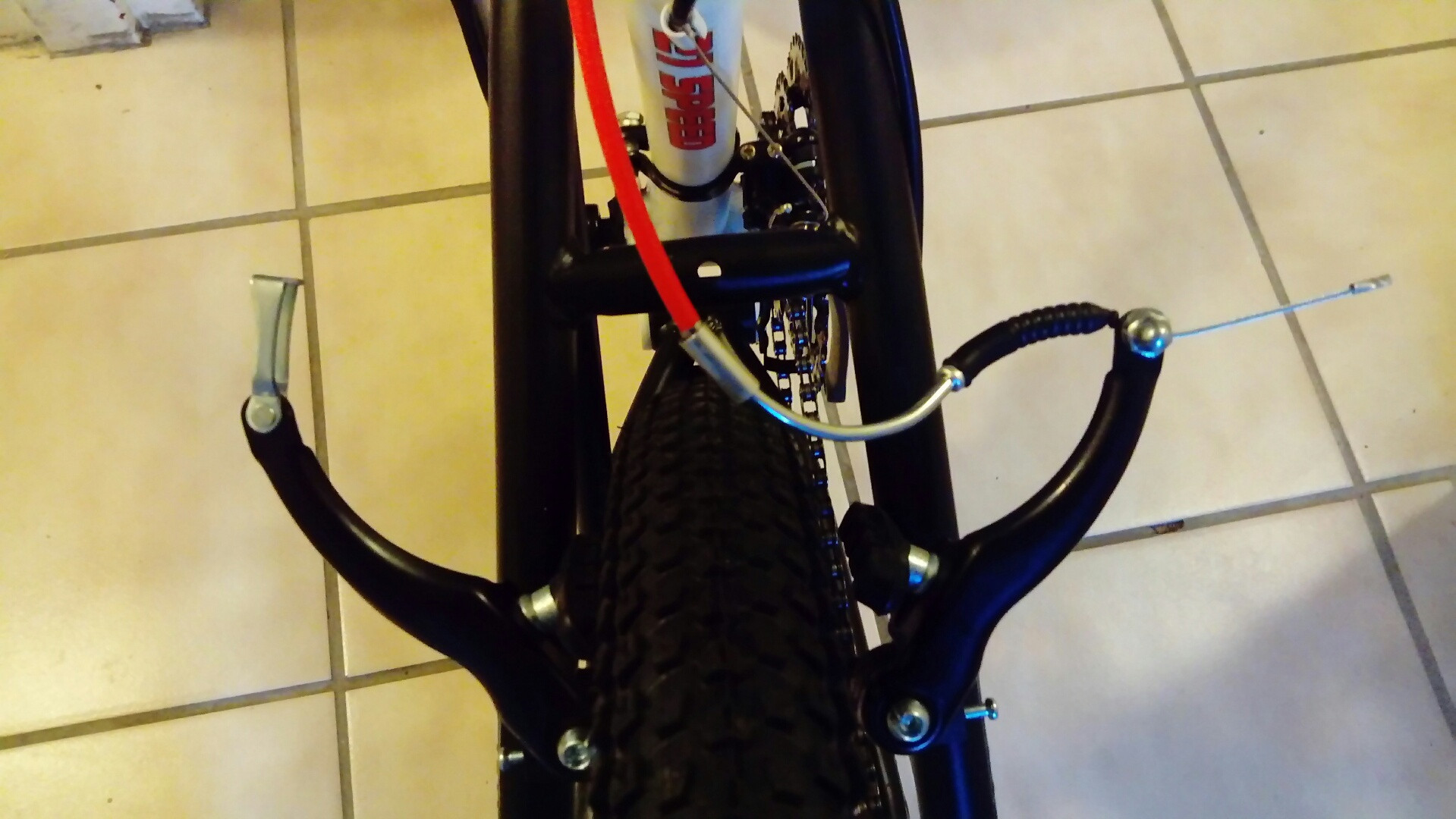 Raleigh Alpine 4.2 Shimano front wheel and rear brakes assembly