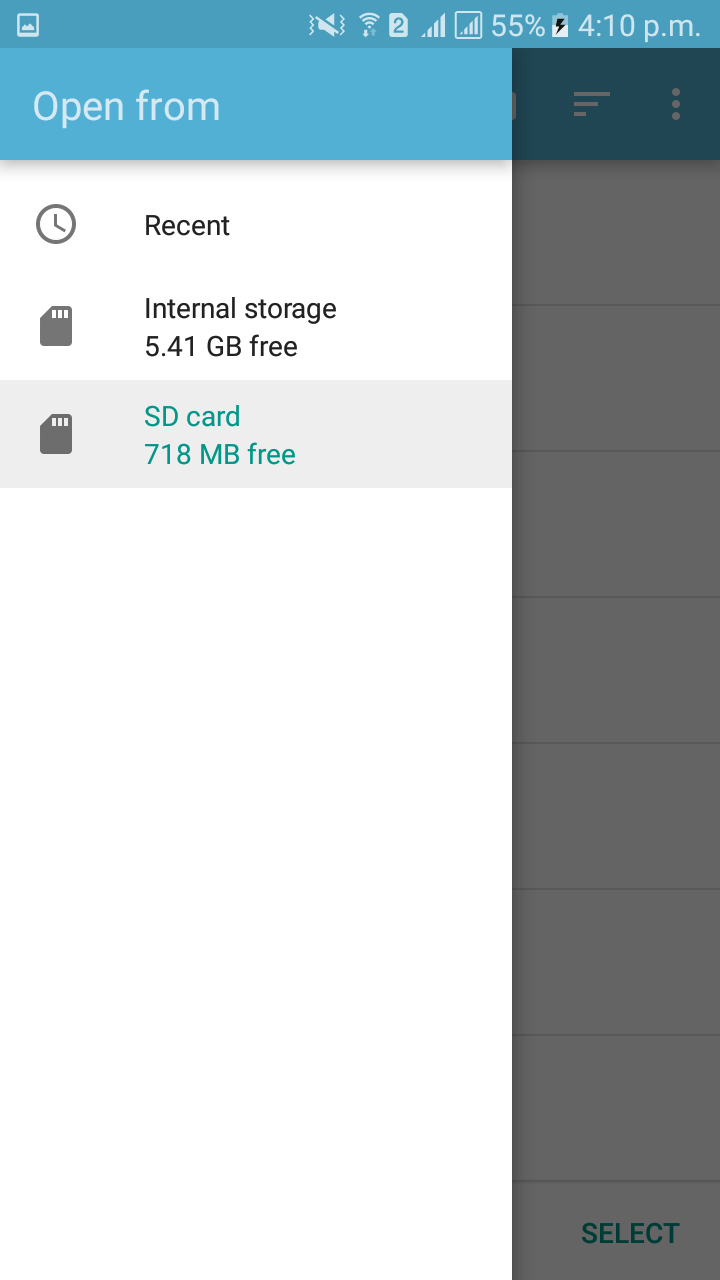 How to select location in removable SD card in Android? Stack Overflow
