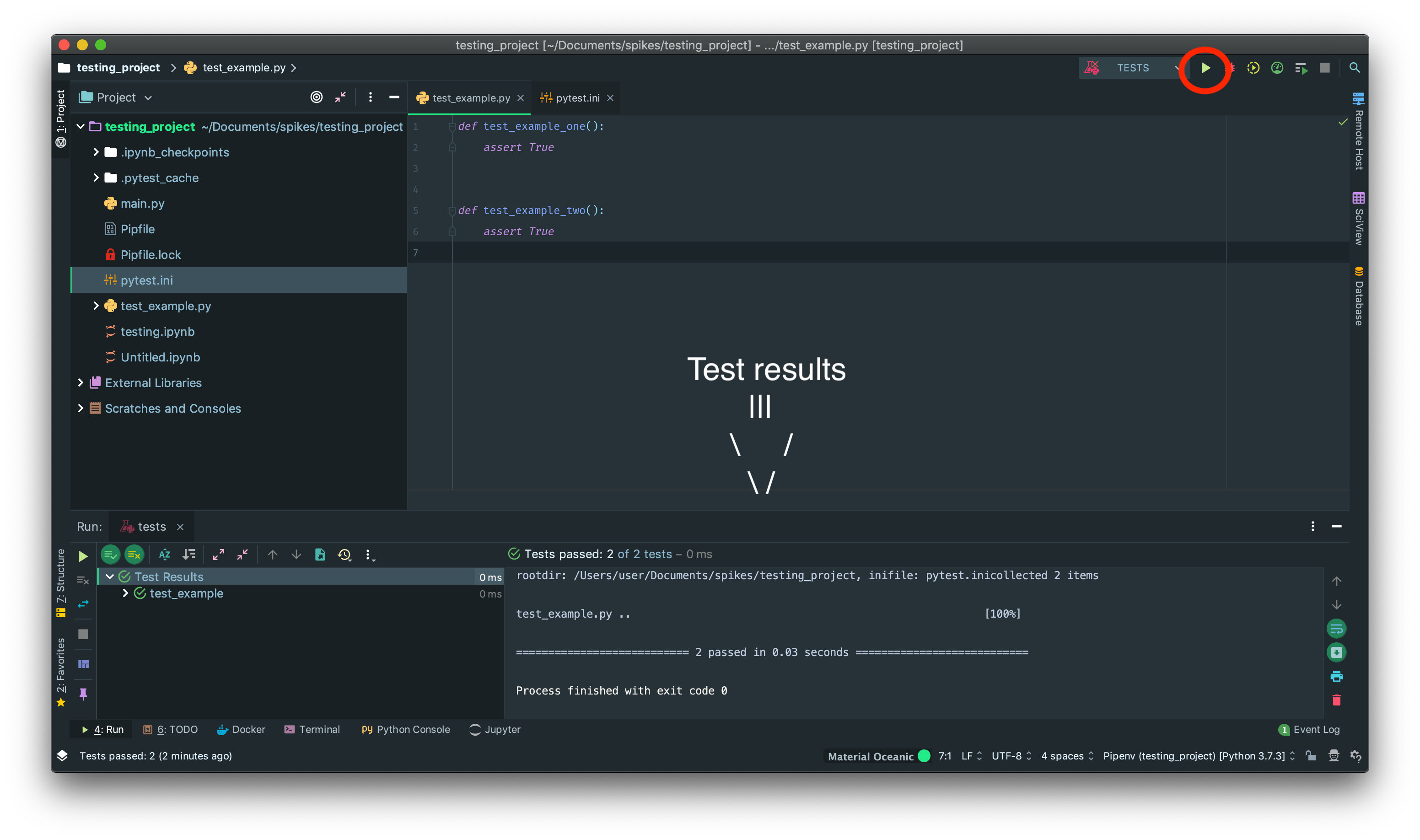 python 2.7 How to make unit test in pyCharm Stack Overflow