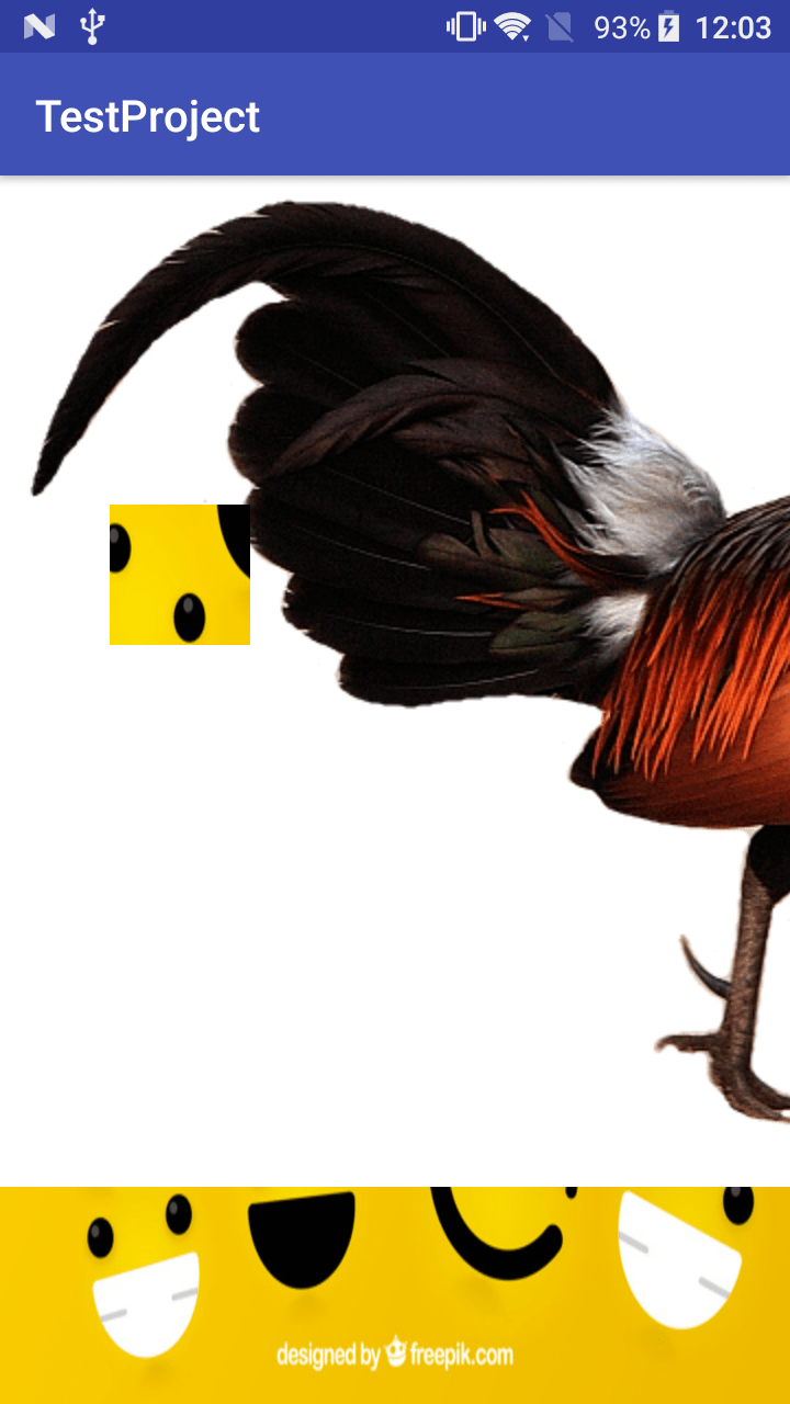 android Clear canvas area with special bitmap's form Stack Overflow